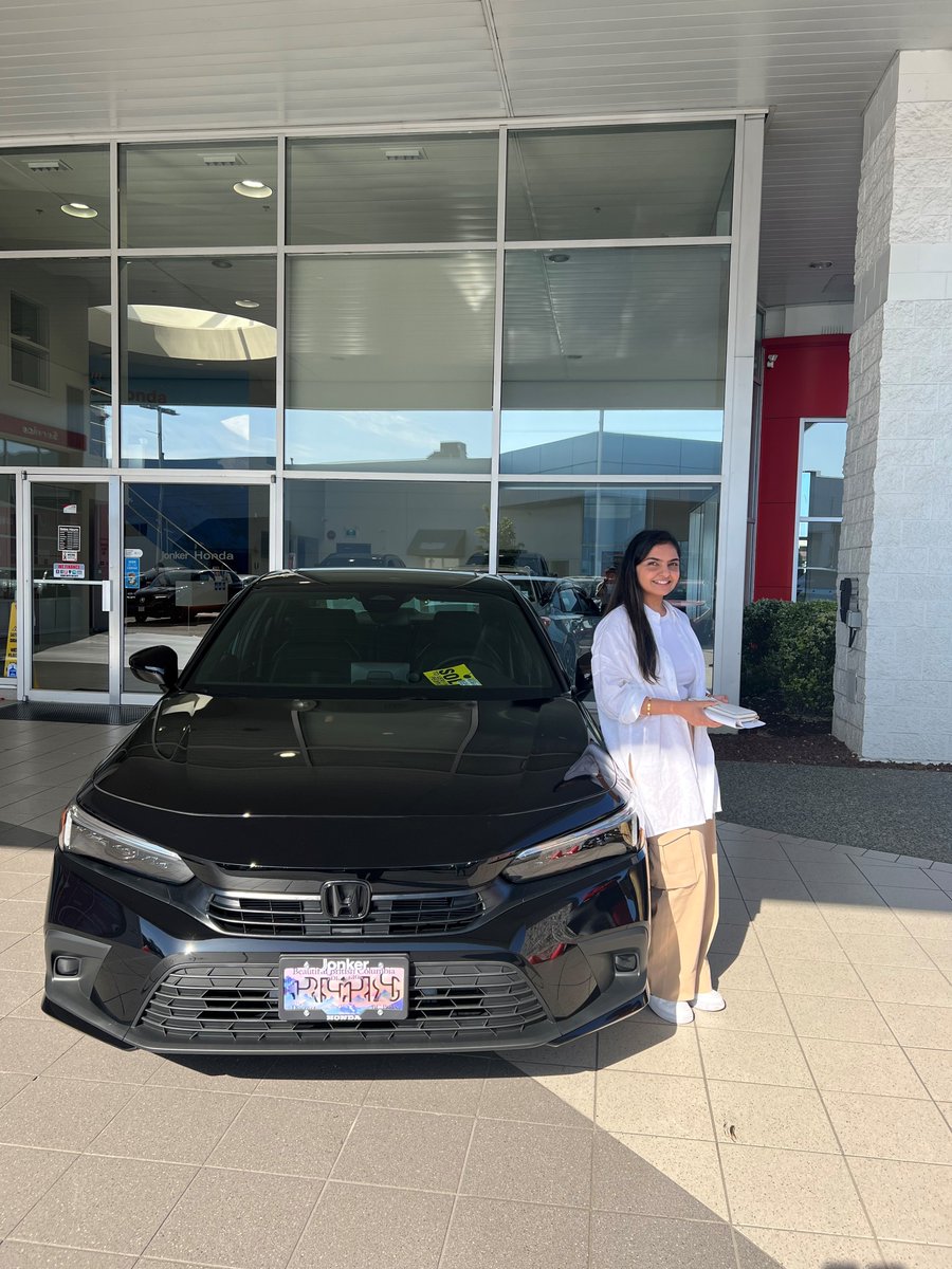 2/2 Drop by and say hi, Ricardo is friendly, outgoing, knowledgeable and a perfect fit for our family-run Langley-based dealership! #langleybc #surreybc #takethedrive #thankyou #honda #jonkerhonda