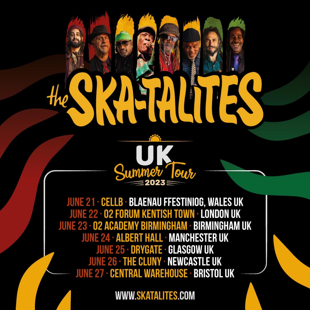The Skatalites Band Summer Tour Kicks off on SUMMER SOLSTICE @ Cellb - BLAENAU FFESTINIOG  21.6.23 😍 Tickets @ cellb.org