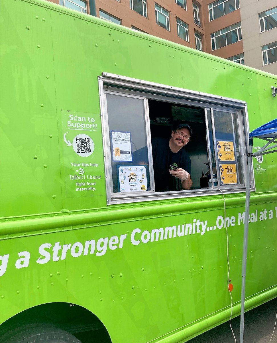 talberthouse's tweet photo. Our House Cafe and Catering food truck was a success at Taste of Cincinnati! #TasteofCincinnati #TalbertHouse https://t.co/Xv8kP32M2u
