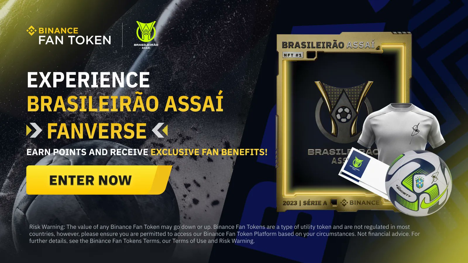Binance on Twitter ".BinanceFanToken launches the Brasileirão Assaí