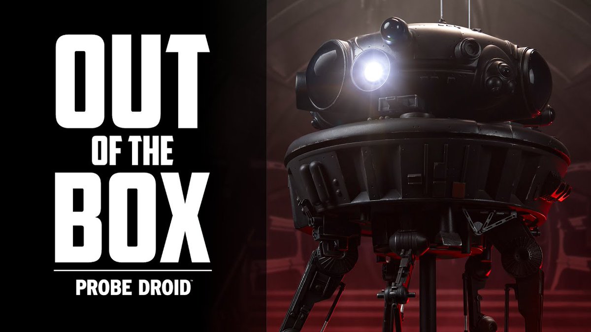 JediNewsNetwork's tweet photo. Sideshow's Probe Droid Premium Format Figure Star Wars Statue Unboxing | Out of the Box - https://t.co/4fZ8xq0V3h #StarWars @CollectSideshow @StarWars #ProbeDroid #PremiumFormat #TheEmpireStrikesBack #OutOfTheBox https://t.co/I7AfEEfHPL