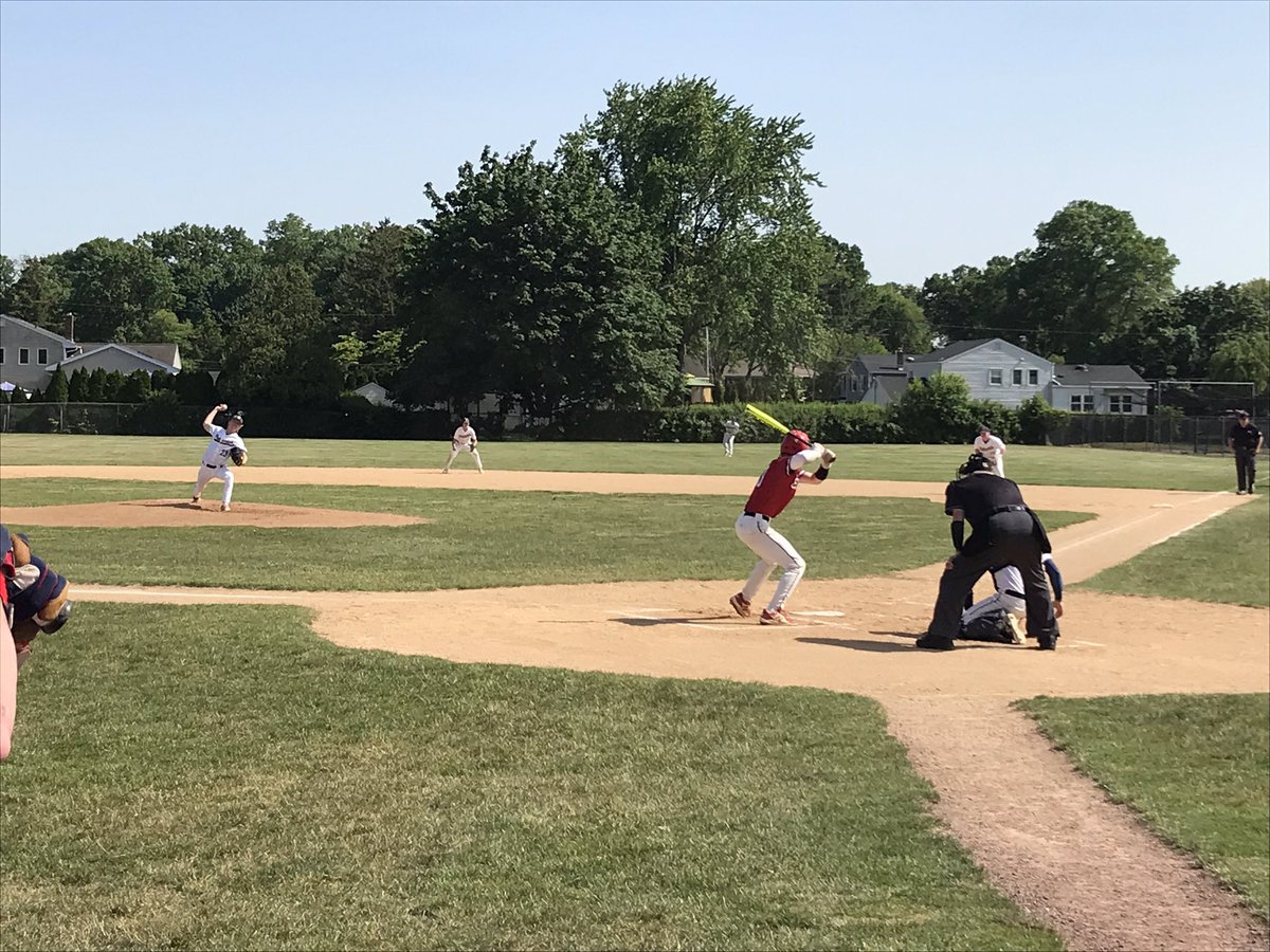 It’s sectional semifinal day for #NJbaseball, so @VarsityAces will have the ⚾️ guys out & about… in my case, that means North 1, Group 1:
3-seed Emerson @CavosBaseball at 2-Pequannock @pthsnation 

Updates throughout on a gorgeous day for a game