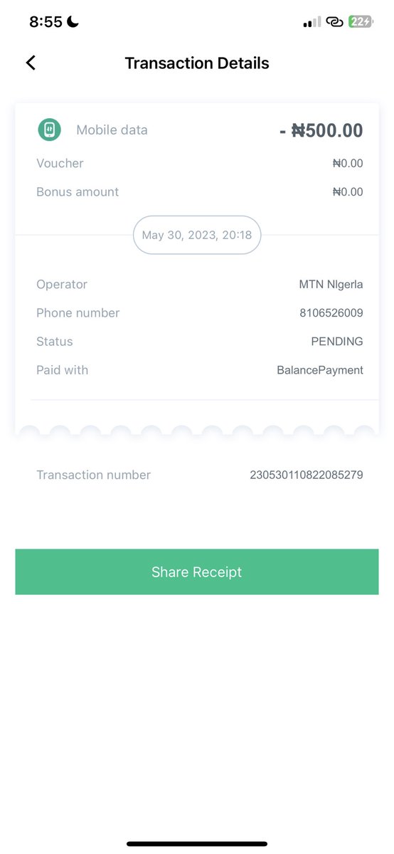 Favour_Dem's tweet photo. @OPay_NG I purchased a data of 500 naira - 2.5GB on my opay account and it’s still pending for an hour now! Why ???????😡😡😡😡😡😡😡😡😡😡😡
Please what’s happening ? https://t.co/nMONGNPL8i