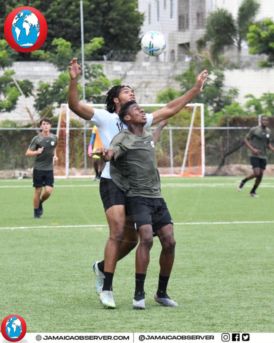 JamaicaObserver's tweet photo. Craig Butler founder of the Phoenix All Stars Football Academy shared the field with Chelsea’s Co-Director of Recruitment, Joe Shields, at the Barbican Field’s artificial turf for a training session Monday. 

The Phoenix Academy is known for club standouts Leon Bailey and Dujaun ‘Whisper’ Richards. 

#JamaicaObserver #AlwaysAhead #OSports