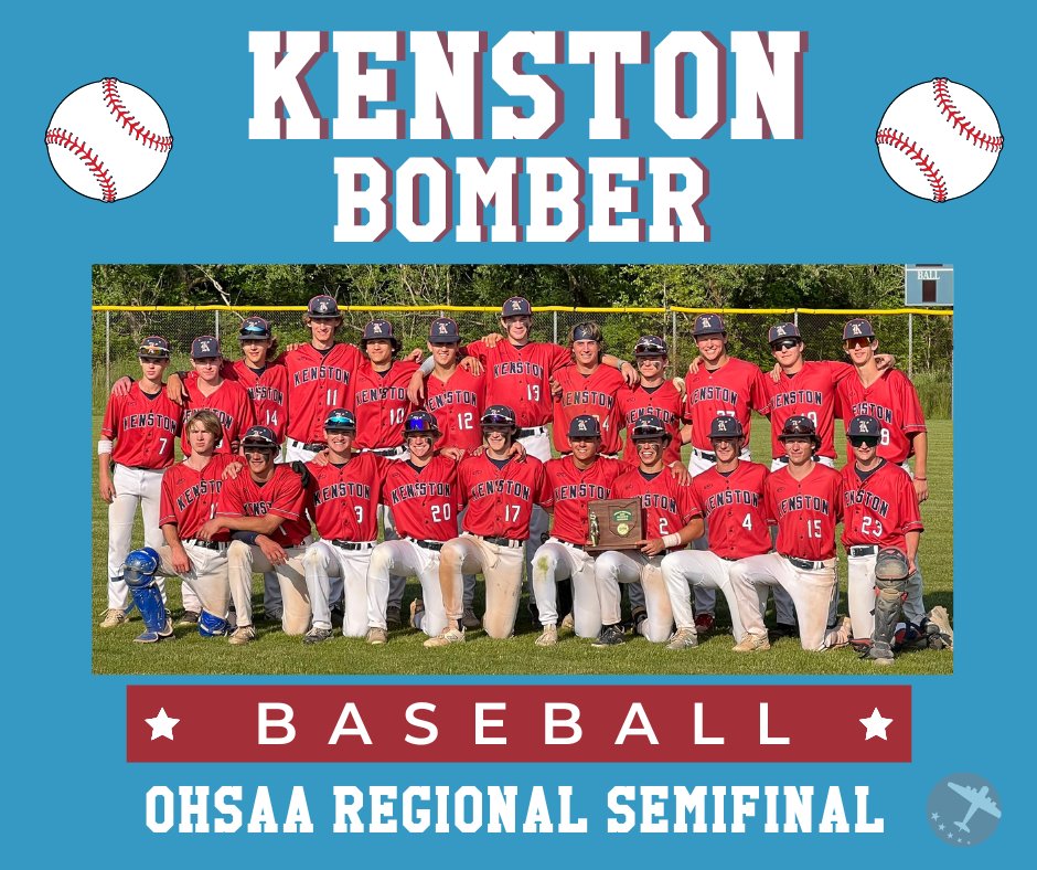KenstonSchools (@kenstonschools) on Twitter photo ⚾💙✈️ Good luck to the KHS Baseball team tomorrow June 1, in OHSAA Regional Semifinal vs. Gilmour. Game time of 2:00 at Thurman Munson Stadium (2501 Allen Avenue SE, Canton, OH 44707). 
Tickets: ohsaa.org/tickets
 #kenstonschools #kenstoninspired #kenstonbombersflytogether ⚾💙✈️ Good luck to the KHS Baseball team tomorrow June 1, in OHSAA Regional Semifinal vs. Gilmour. Game time of 2:00 at Thurman Munson Stadium (2501 Allen Avenue SE, Canton, OH 44707). 
Tickets: ohsaa.org/tickets
 #kenstonschools #kenstoninspired #kenstonbombersflytogether