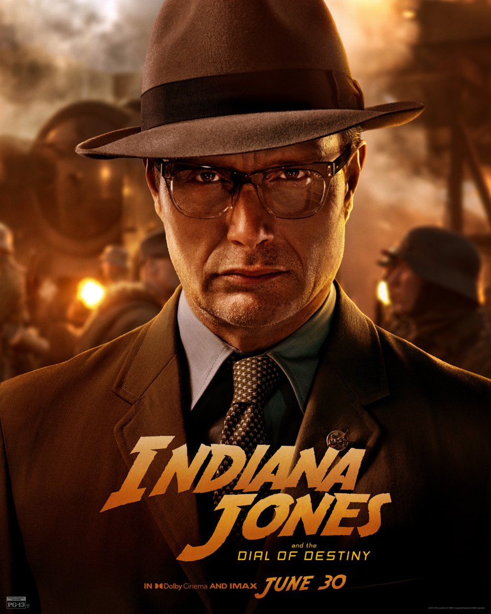 Antonio Banderas (@antoniobanderas) on Twitter photo Adventure awaits. Check out the brand-new character posters for Indiana Jones and the Dial of Destiny, only in theaters June 30.
Get tickets now 👉 fandango.com/IndianaJones
#indianajones <a href="/IndianaJones/">Indiana Jones</a> #IndianaJonesAndTheDialOfDestiny Adventure awaits. Check out the brand-new character posters for Indiana Jones and the Dial of Destiny, only in theaters June 30.
Get tickets now 👉 fandango.com/IndianaJones
#indianajones <a href="/IndianaJones/">Indiana Jones</a> #IndianaJonesAndTheDialOfDestiny
