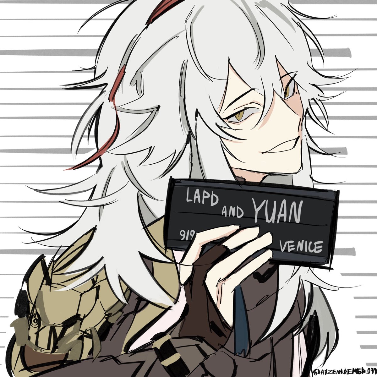 ayzenkremer099's tweet photo. I had to do it #honkaistarrail    #blade  #jingyuan  #jingren https://t.co/aA5v30WBgz