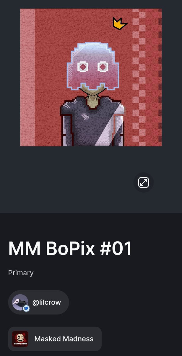 @YggSpiriT started the bid of Madness 💀👻

2 more artworks up feel free to check it out👹 on <a href="/exchgART/">Exchange Art</a>
0.67 $sol Reserve Price
0.1 $sol increments 

exchange.art/lilcrow

#NFTs
#nftart 
#NFTCommmunity <a href="/lilcrow22karasu/">lilcrow💜</a>