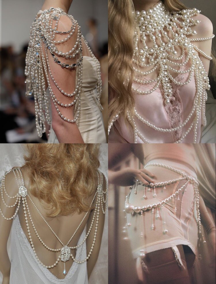 pearl body jewelries ˚｡⋆ . ˙ 𓈒 ׁ