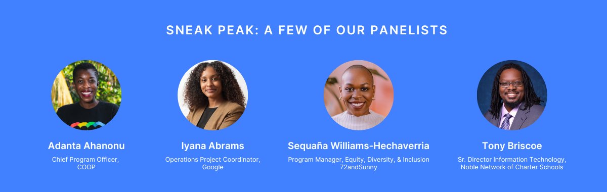 COOP is thrilled to invite you to “Celebrating Black Excellence in Tech: A Conversation with COOP Careers,” a panel discussion for aspiring Black tech professionals on June 6th.

Date: June 6, 2023
Time: 4:00 PM PST
Location: Virtual through Zoom

#tech #COOP #blackintech