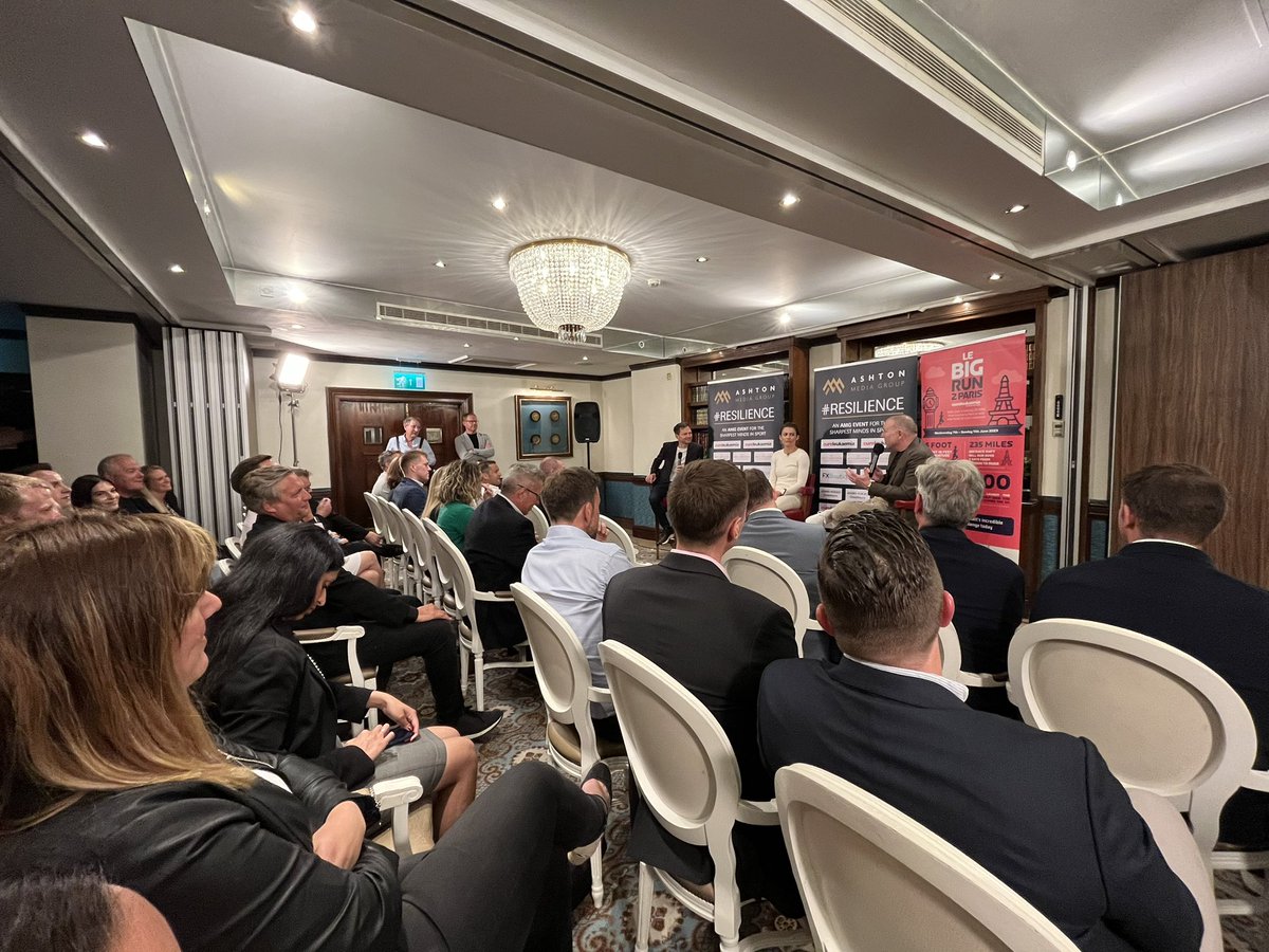 What a fascinating discussion between Karen Carney MBE, Paul Barber OBE and @neilashton_  💬💬

Keep an eye on our socials if you’re interested in attending the next #RESILIENCE event as there will be more complimentary places for WIF members in the future 🙏 

#GetOnside