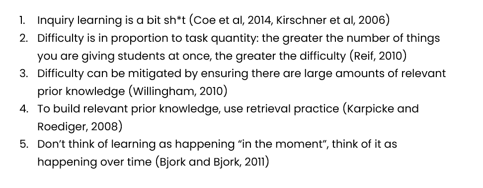 For those of you complaining about my handwriting, here are the five things that BLEW MY MIND, and the key related text I read. 

(links in next tweet)