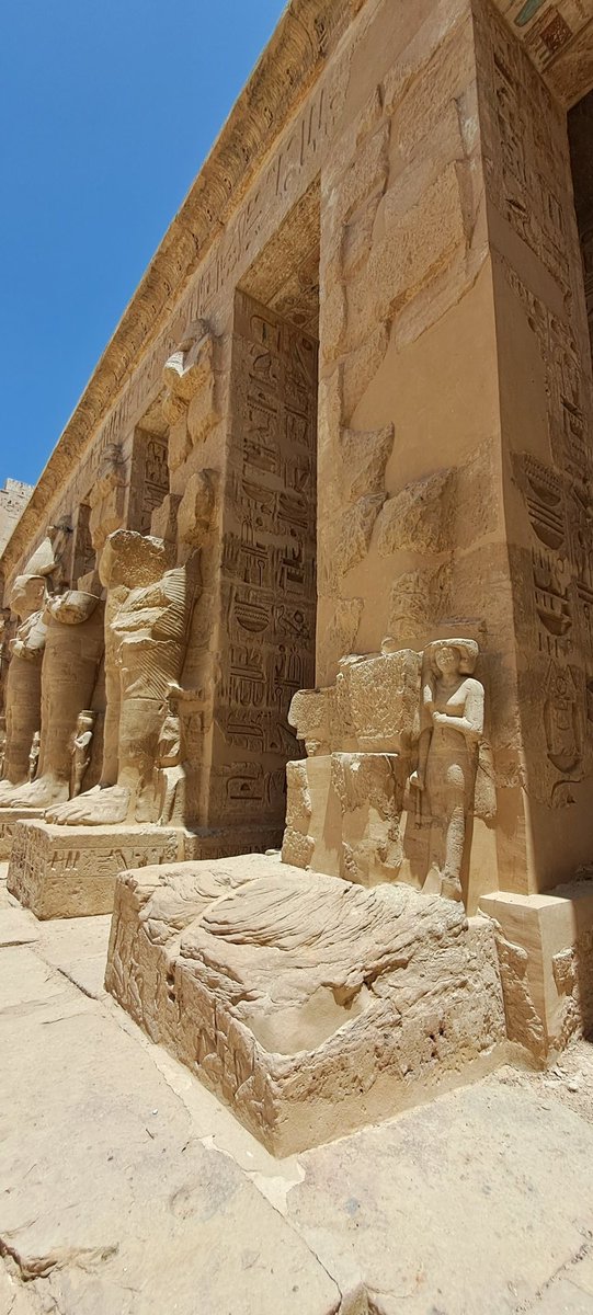 Children of pharaoh Ramses the third
In His mortuary temple
Medinet hapu
