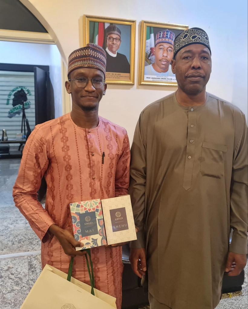 KAWUDI (@kawudiperfumes) on Twitter photo Kawudi wishes H.E Governor Babagana Umara Zulum the best as he continues his second tenure in the service of the people of Borno State as the Governor of Borno state. <a href="/ProfZulum/">Prof. Babagana Umara Zulum</a>
__________
#kawudiperfumes #kawudi Kawudi wishes H.E Governor Babagana Umara Zulum the best as he continues his second tenure in the service of the people of Borno State as the Governor of Borno state. <a href="/ProfZulum/">Prof. Babagana Umara Zulum</a>
__________
#kawudiperfumes #kawudi
