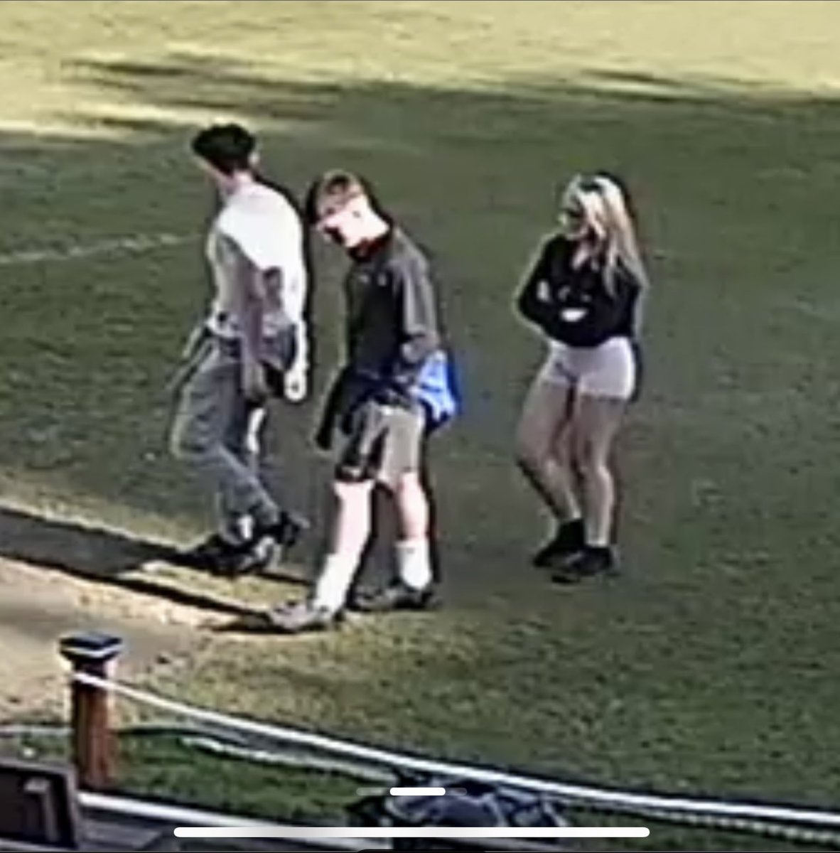 BRADSHAW CRICKET CLUB VANDALISED AGAIN 
5.55 pm this evening , some little darlings decided that the new fence was in their way . Causing some major damage to the grant and council funded project. Please help us identify them .