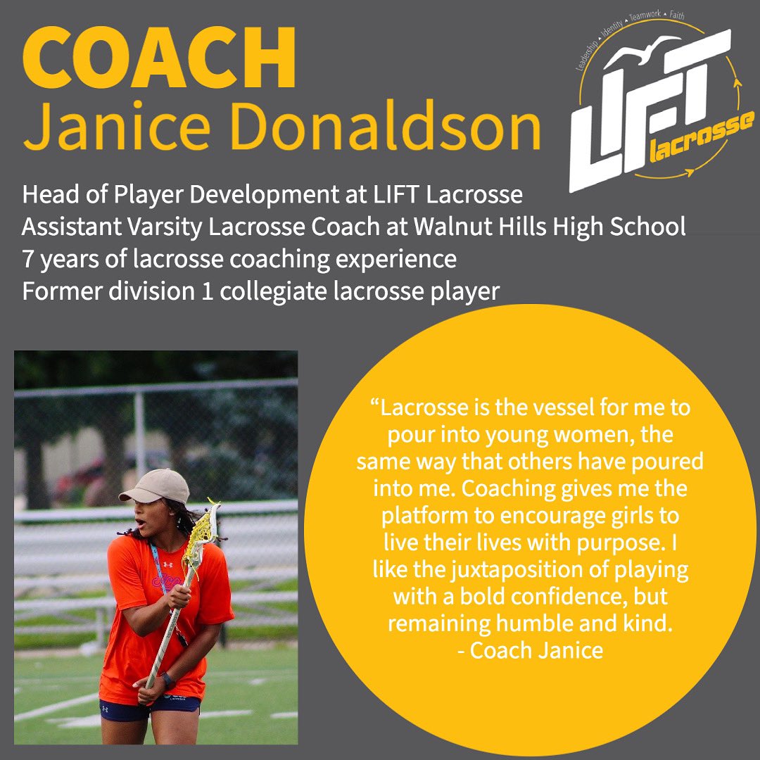 Next up, Coach Janice!