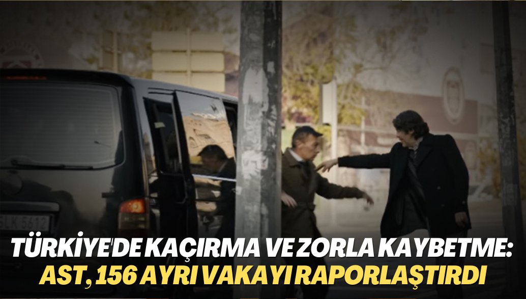 Türkiye'de insan kaçırma ve zorla kaybetme: AST, 156 ayrı vakayı raporlaştırıldı
aktifhaber.com/gundem/turkiye…