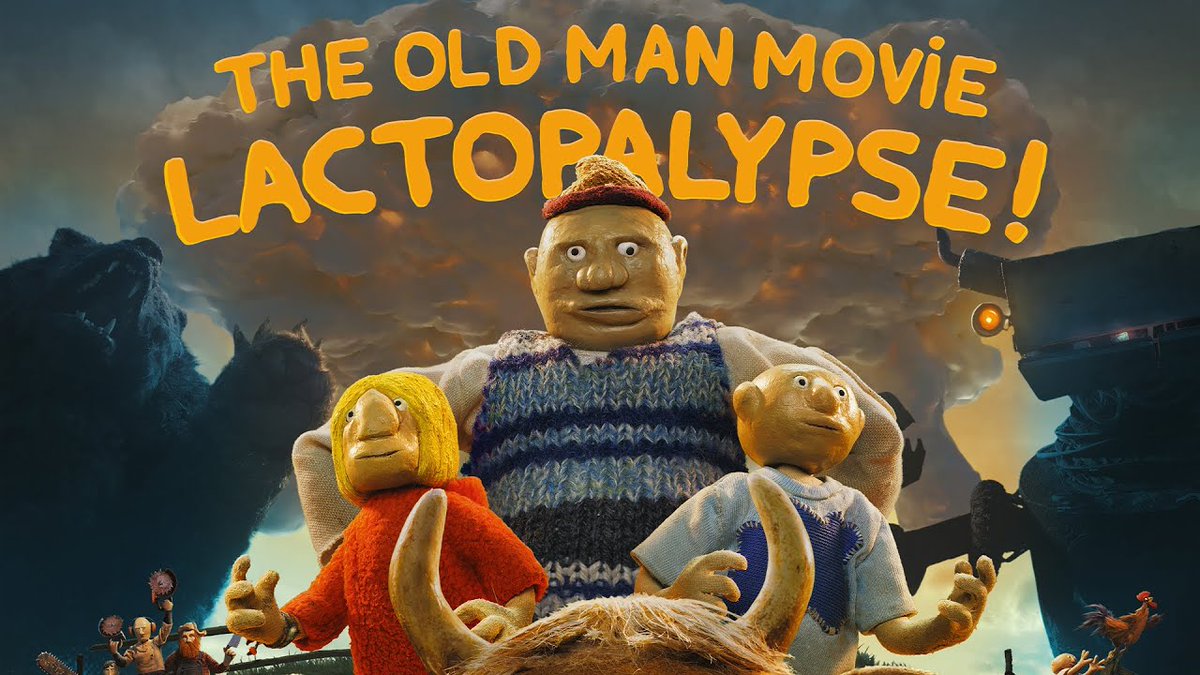 The Old Man Movie: Lactopalypse (15) Opens Today Friday 2 June Call us to Book or go through our Website!