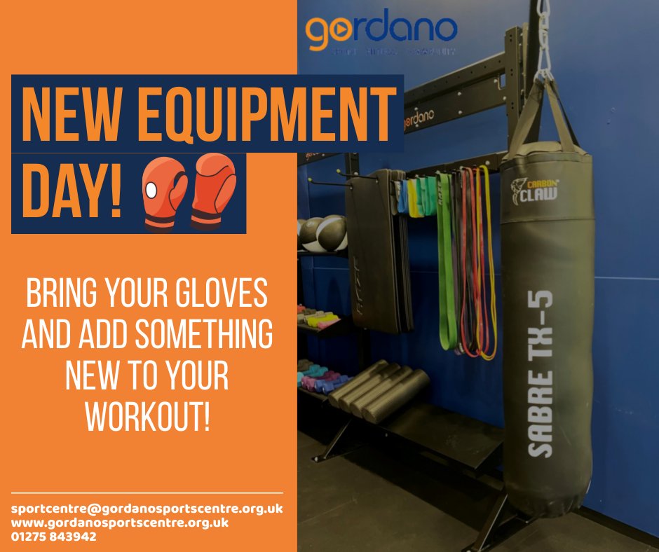 🥊 New Equipment Alert! 🥊

Big news, fitness enthusiasts! Our gym just leveled up with a knockout addition: a brand new punchbag!  💪💥

Get ready to power up, this is your ticket to an intense workout. Release stress, build strength and refine your technique with each punch. 🥊