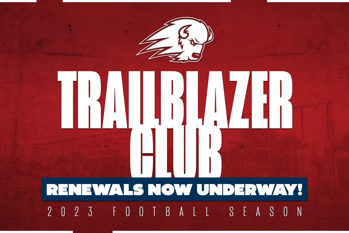 TIME TO RENEW YOUR SEASON TICKETS! 
📰 - shorturl.at/hjtM5
🎟 - shorturl.at/bhzMV
#UtahTechBlazers | #WACfb