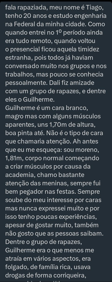 eroscontosofc's tweet photo. O GOSTO DE MACHO

(Novinho x Novinho)
(Recebidos da DM)

Gosta dos nossos contos e confissões? 😝 Deixa seu LIKE, RT e COMPARTILHA com seus amigos. Ajude o perfil a se manter ativo, passivo, versátil ou transcendental. 🌚 

Parte 1 https://t.co/d4ZbU13UdI