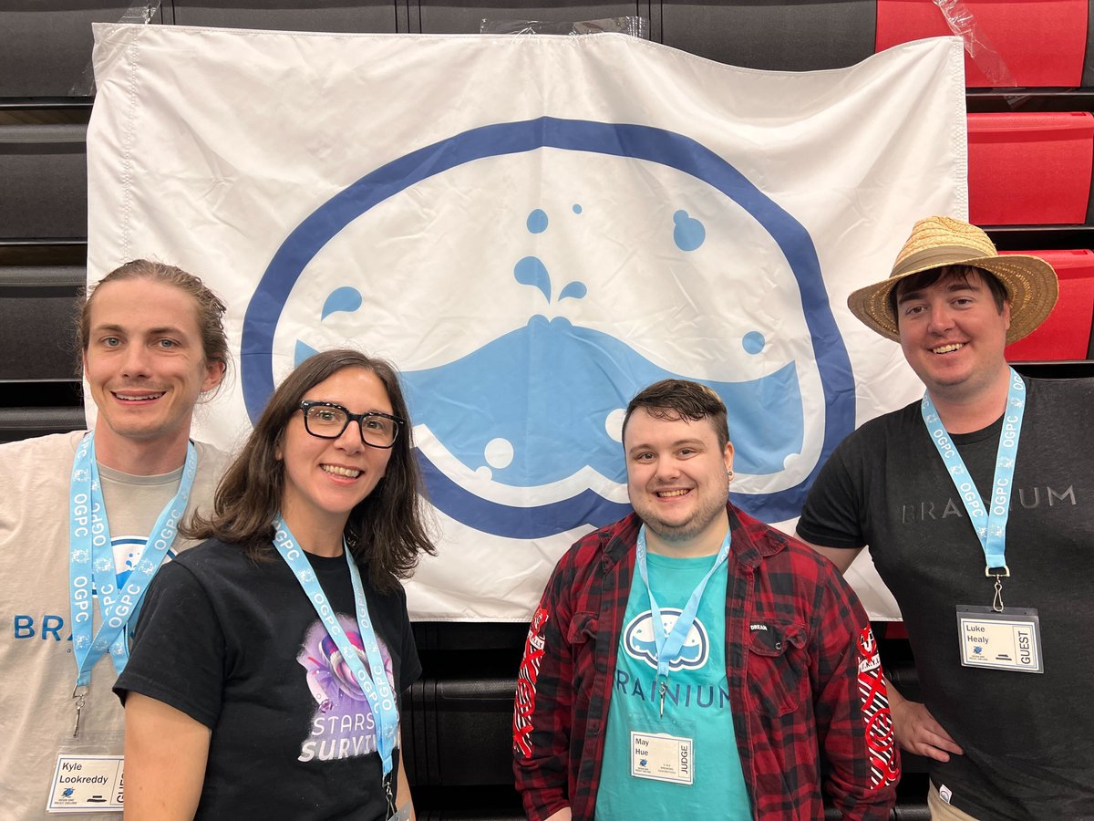 BrainiumStudios's tweet photo. Recently our Brainium team went to the Oregon Game Project Challenge, a video game programming competition where middle & high school students compete to create their best game. We can't wait to see what's in store for next year at @OgpcInfo!
#ogpc #gaming #mobilegaming #STEM https://t.co/y8iz77cbwW