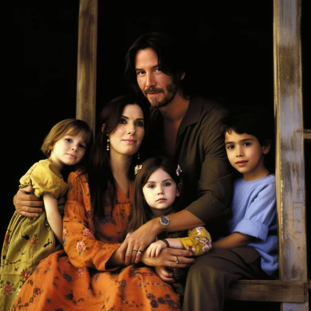 3. Keanu Reeves and Sandra Bullock