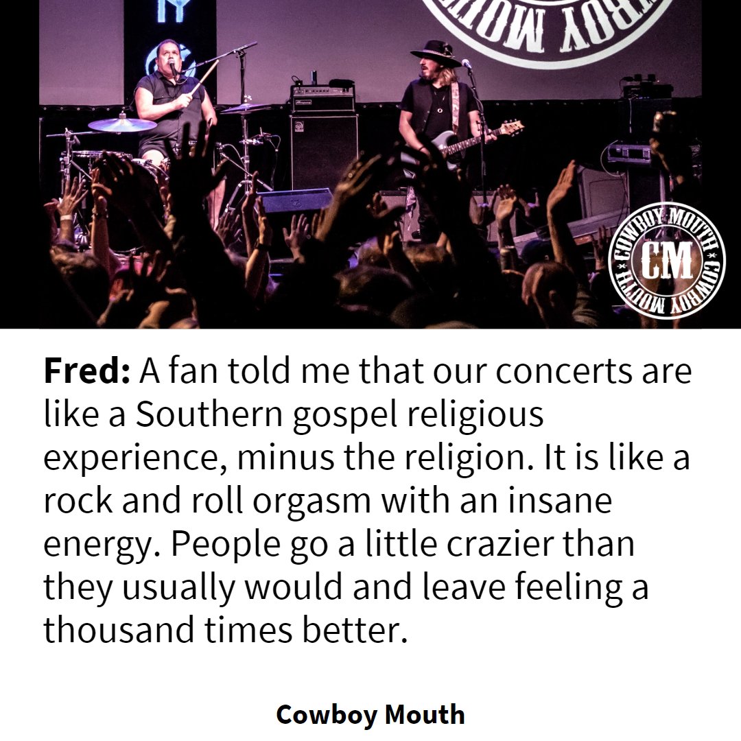 Cowboy Mouth (@cowboymouth) on Twitter photo 