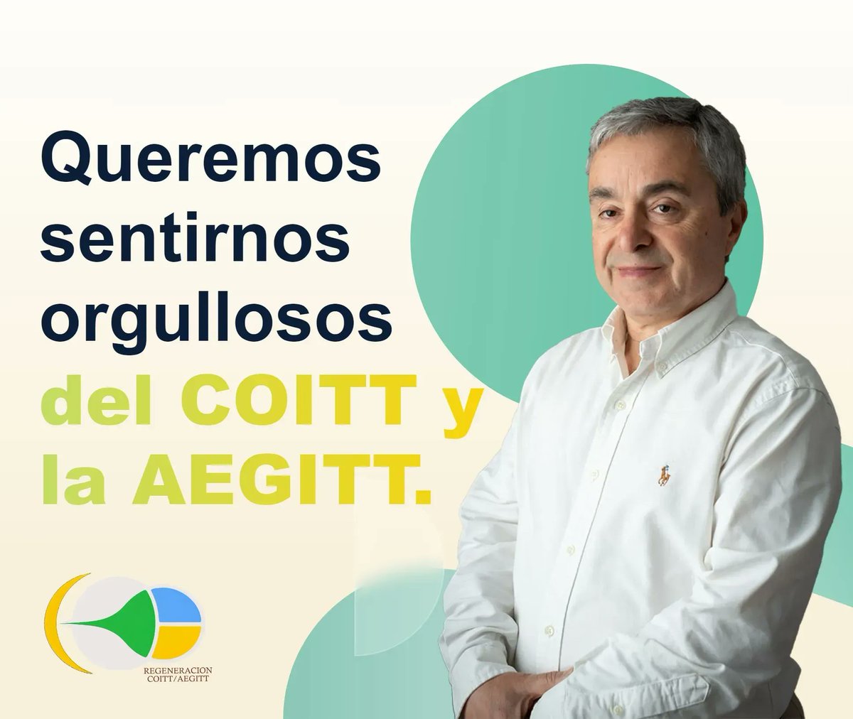 regenCOITT's tweet photo. 📣 ¡Atención, compañeros y compañeras de Madrid! 🗳️
El próximo miércoles 31 de mayo se celebrarán elecciones al COITT y AEGITT¡Es un momento crucial para nuestra profesión! Vota en la Calle Edgar Neville N.º 33, entre las 16:00 y las 20:00 horas. Vota a Luis Panizo @coitt_aegitt https://t.co/0e2uXK1IX4