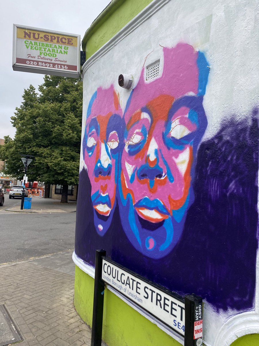 loving the new street art in Brockley