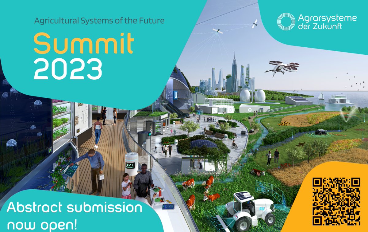 agrarsysteme's tweet image. The call for abstracts for presentations &amp;amp; posters at the Summit is now open! We invite the global community of researchers, change agents, and practitioners to discuss the transformation of agricultural systems towards sustainability: agrarsysteme-der-zukunft.de/veranstaltunge…
Deadline: 31.07.23