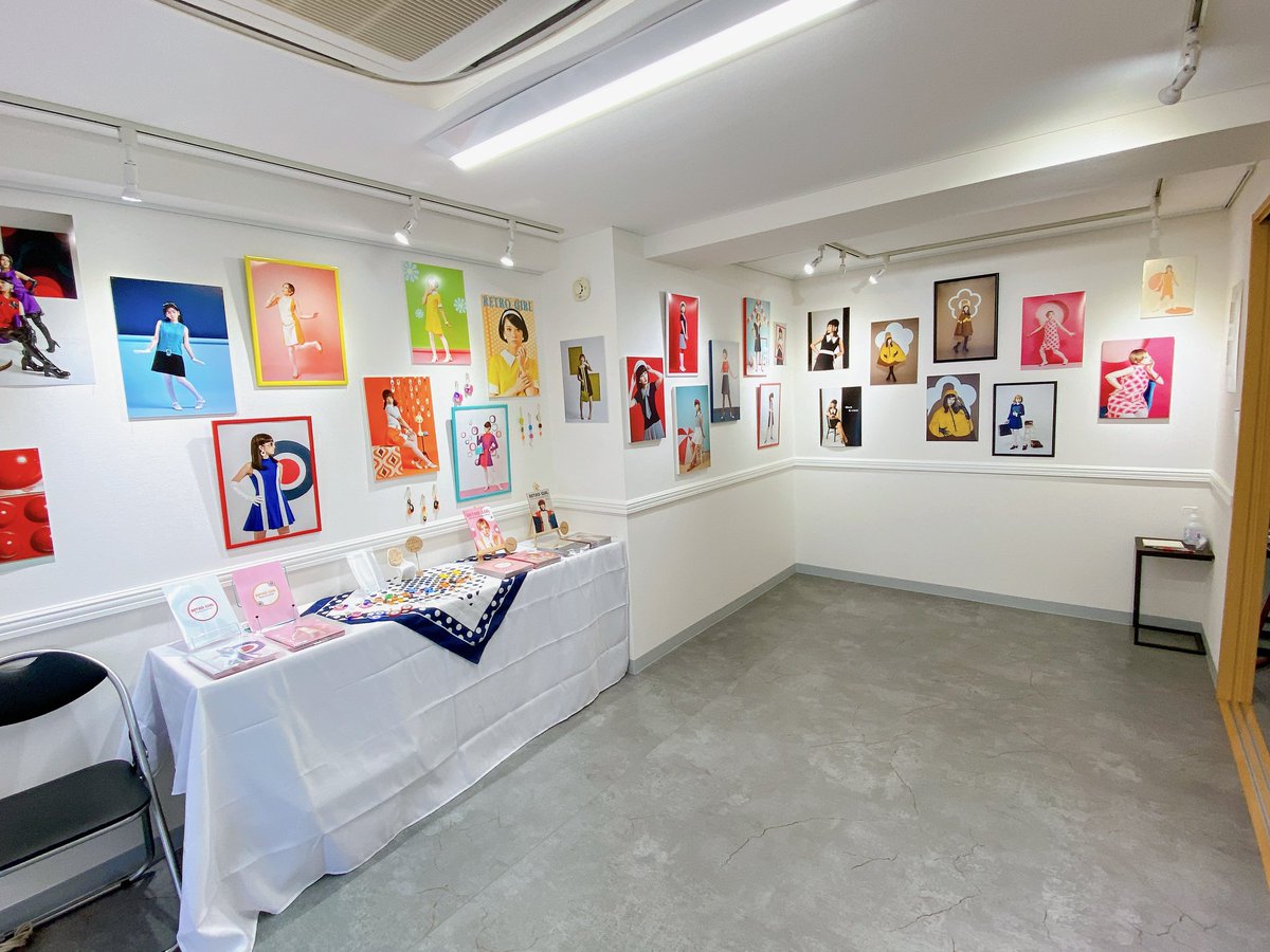 会場内ケータイ撮影OKです！
ハッシュタグ
#レトロガール展3 をつけて、感想やコメント頂けたら嬉しいです🙏💓