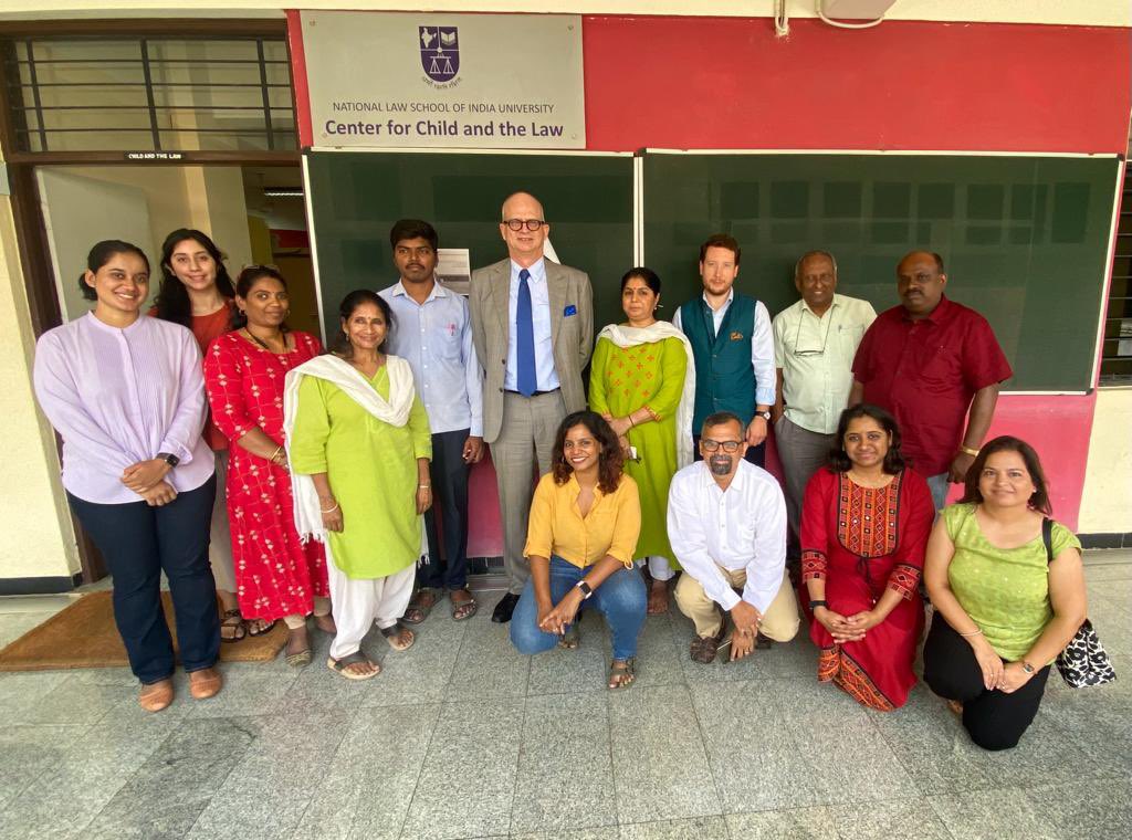 Thank you for the warm welcome @NLSIUofficial and for insights into the Indian law systems, children’s rights, policies and reform processes. Impressive campus &new library add to the charm! @nsnigam. There is increasing scope for 🇳🇴🇮🇳 collaboration on research & higher education