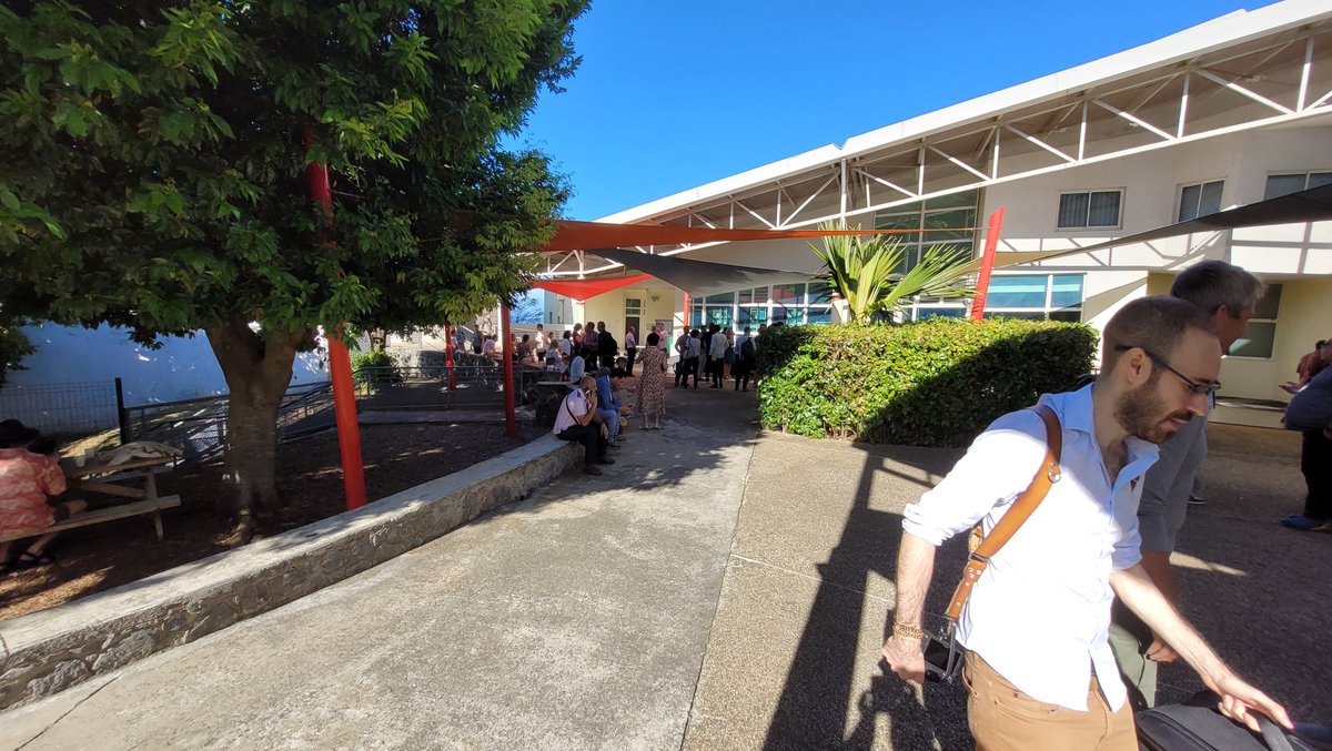 Tout est prêt pour le #CNRIU2023 à l'IUT de La Réunion <a href="/Univ_Reunion/">Université de La Réunion</a> événement phare de la Recherche en IUT <a href="/lesIUT/">Les IUT</a> Merci à nos amis réunionnais pour leur accueil