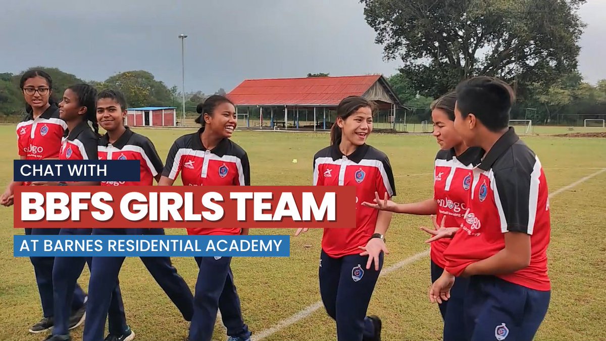 BBFSchools's tweet photo. Here's a treat for all of you! An exclusive chat with our young⭐️s - BBFS Girls Team straight from the Barnes Residential Academy 😍 

WATCH: https://t.co/Ml1c57wsCA https://t.co/vDcIonmRZT