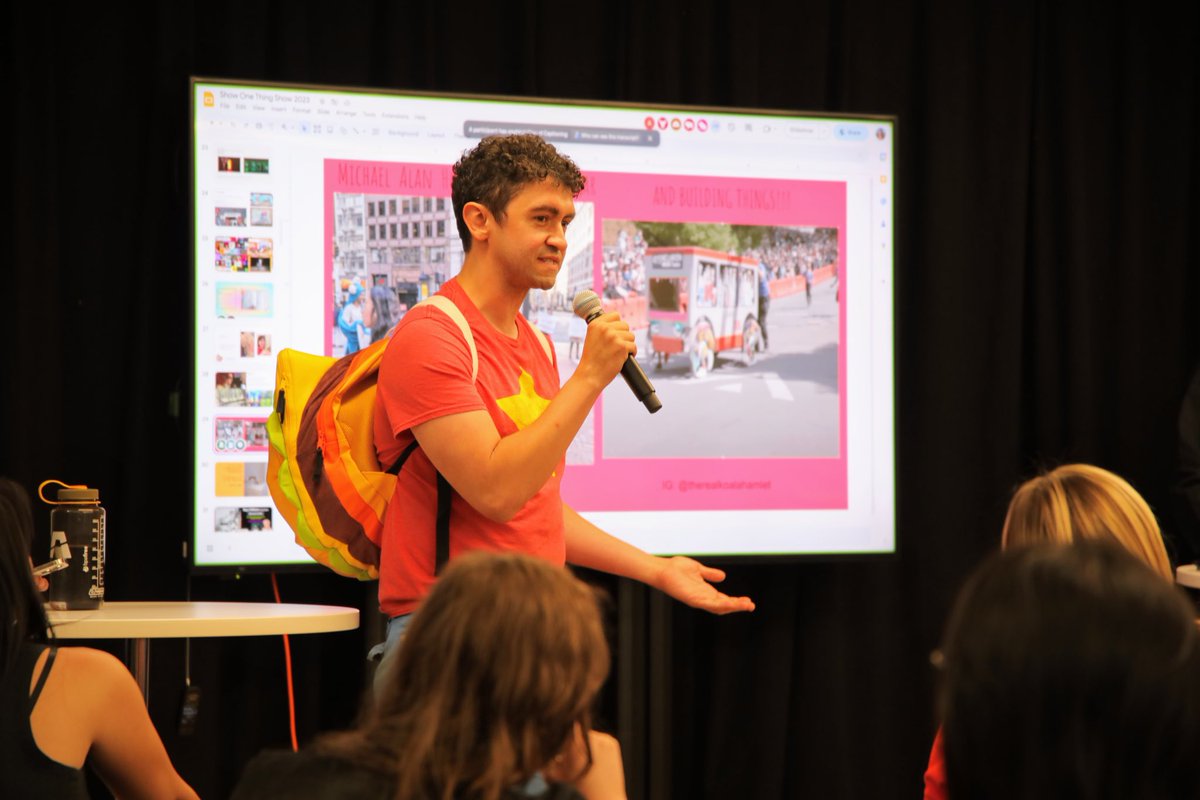 itpcamp's tweet image. What a great start to camp. Thank you everyone who participated in Show One Thing Show!