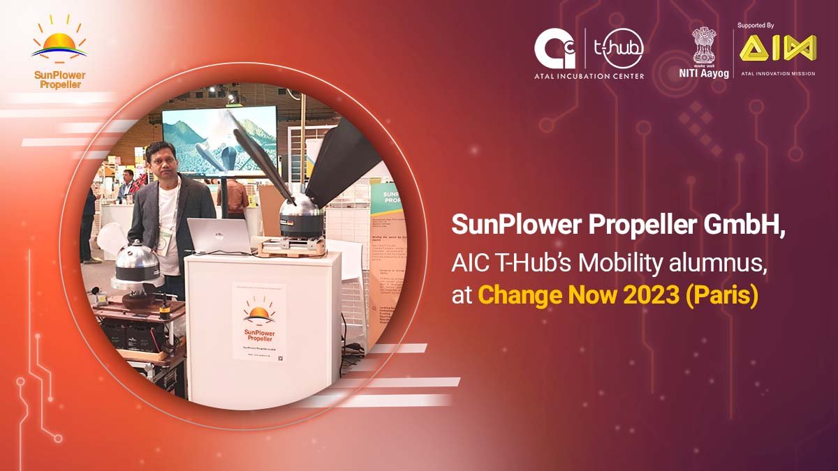 aicthub's tweet photo. #AICTHub extends its congratulations to its #mobility program’s alumnus @SunPlower3 for showcasing its business at @ChangeNOW_world 2023 event in #Paris &amp; winning applause from the community.

ChangeNOW 2023 is a summit aimed at tackling our planet’s biggest challenges. https://t.co/B2weoTgOWc