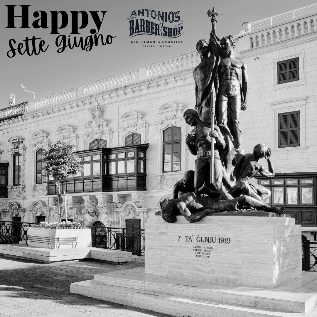 🎉 Happy Sette Giugno all! 🇲🇹 Today we commemorate the events of June 7, 1919, a significant day in Maltese history. Let's remember and honour those who fought for our rights. Wishing everyone a meaningful and peaceful public holiday! #SetteGiugno #Malta #MaltaPride