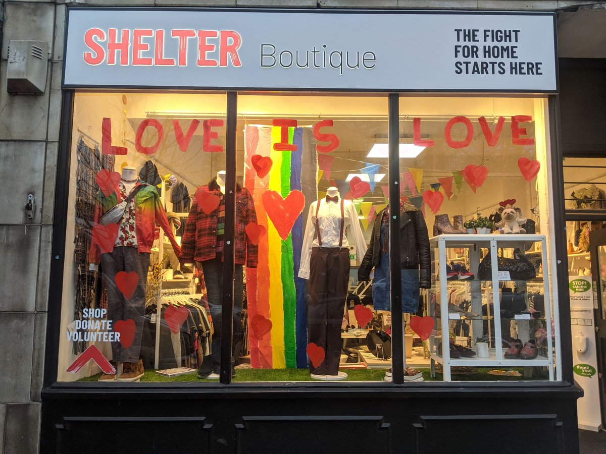 Show off your best shop displays this month as we celebrate all things #Pride! 

Take part in @charityretailco's Charity Retail Pride Display Competition: charityretail.org.uk/share-the-love…🌈💕

Image: @Shelter Clapham Common Boutique 

#Pride2023 #CharityShops #PrideMonth #CharityRetail