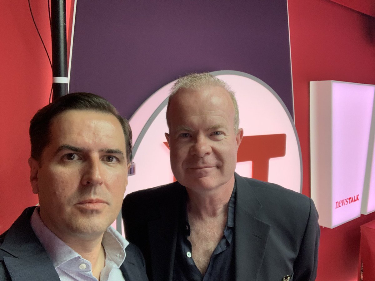 Great to chat with @JoeBLynam on @NewstalkFM about #FDI, the #economy and @GrantThorntonIE