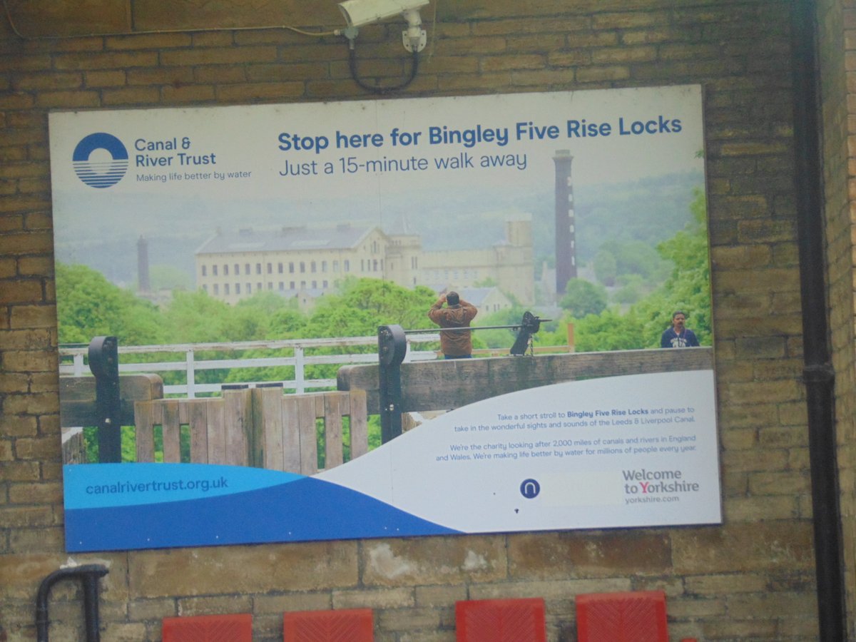 More of Bingley Railway Station.