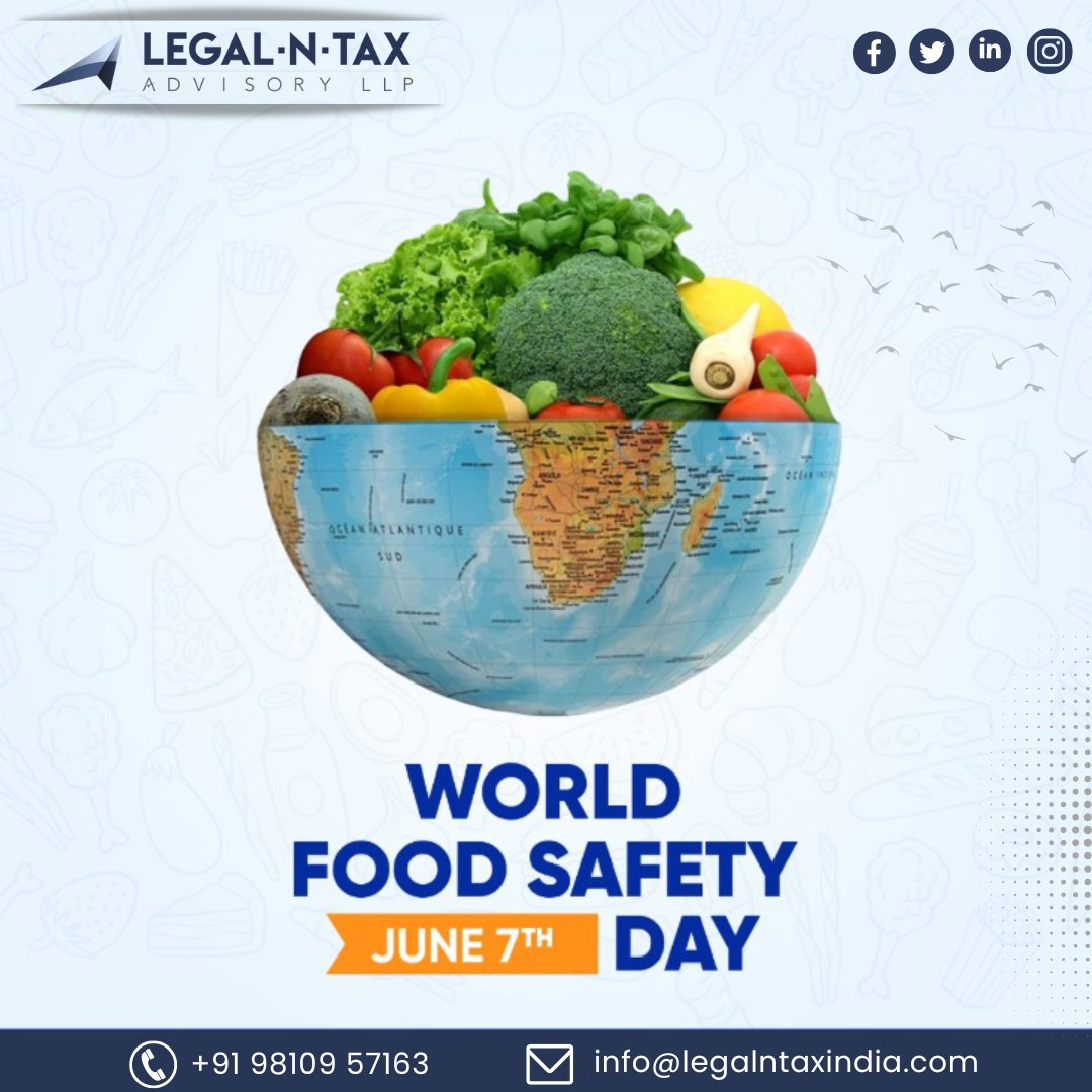Celebrating World Food Safety Day! 🌍🍽️✨

Ensuring safe and healthy meals for everyone is our top priority. Let's come together to raise awareness about the importance of food safety and promote good practices in our daily lives. 🥦🍅🍗
.
.
.
#WorldFoodSafetyDay #SafeFoodForAll