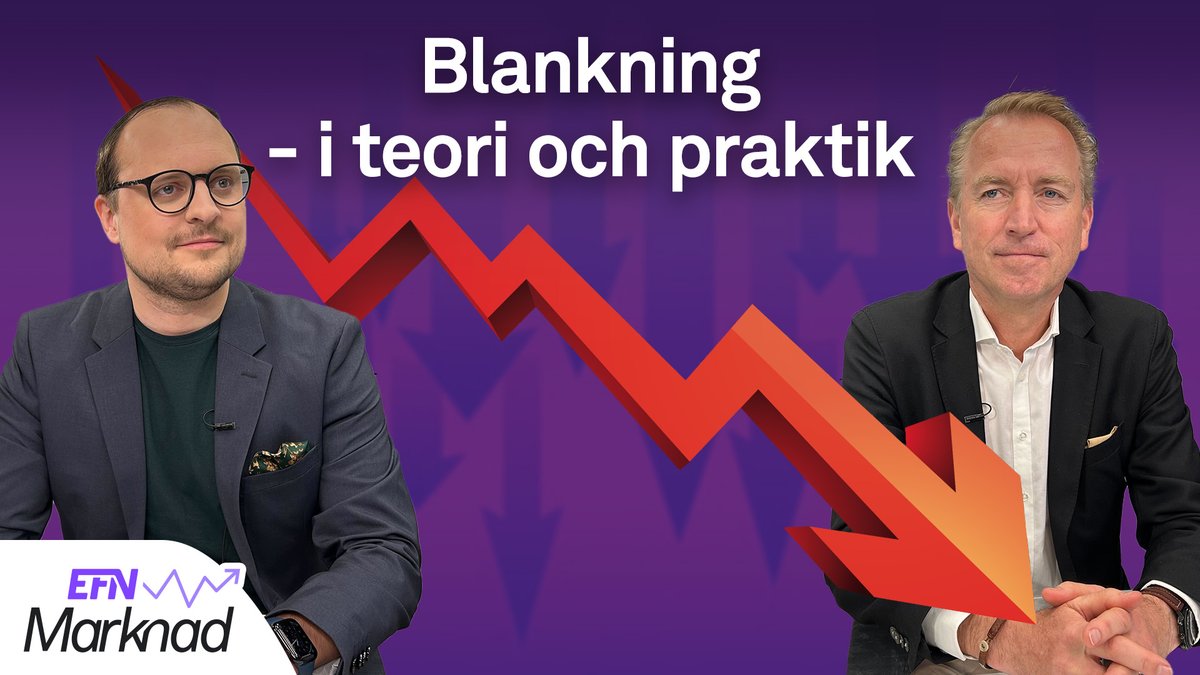 Vad är blankning och varför är det extra aktuellt just nu? EFN Marknad med <a href="/j_olavi/">Jonas Olavi</a> 
👉👉👉 bit.ly/43t6X10