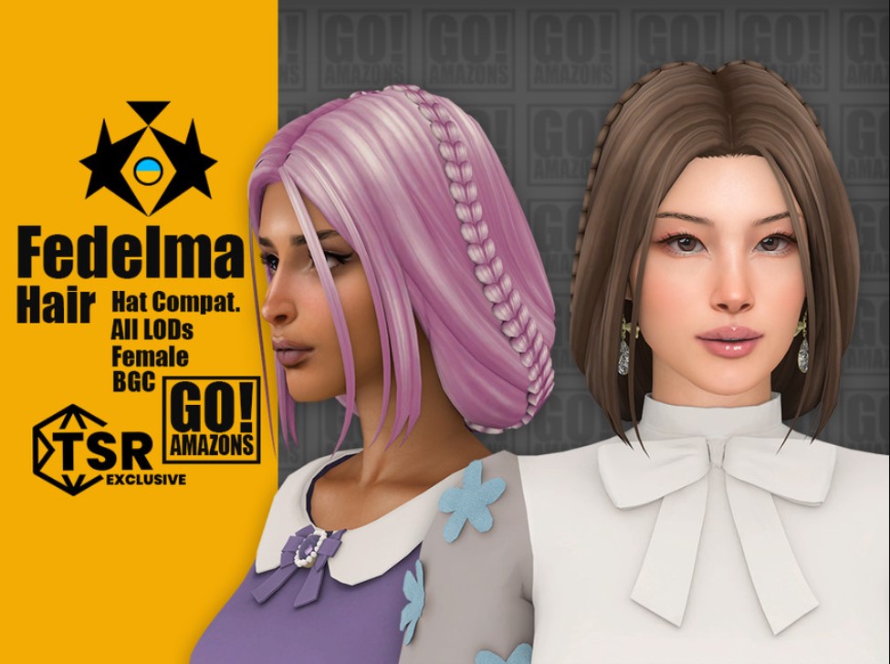 — Fedelma Hair 🌹 by @goamazons

🔗thesimsresource.com/members/GoAmaz…

#snootysims #thesims4 #sims4 #ts4 #sims4cc #ts4cc #sims4ccfinds #ts4ccfinds #sims4downloads #ts4downloads