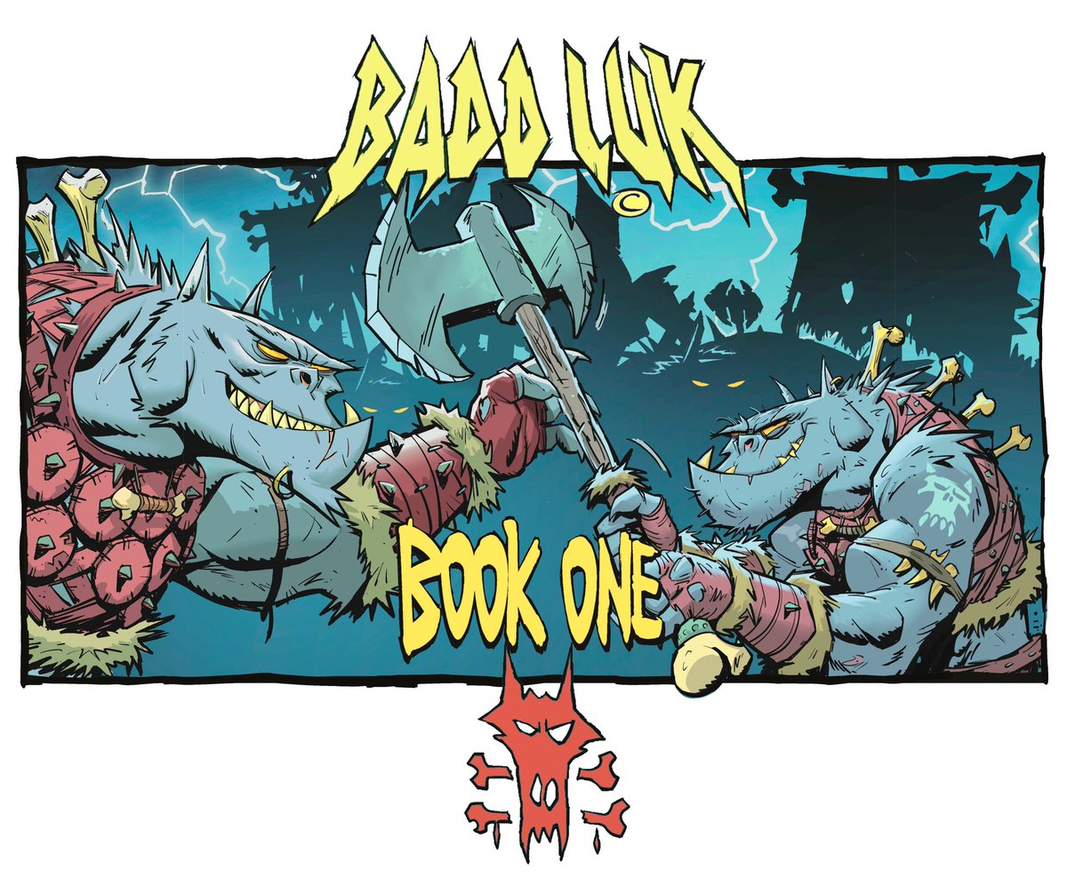 Last few hours of my kickstarter for Badd Luk! Big thanks to everyone for your Awesome support here on twitter! Taken me by surprise, but another stretch goal has been reached...details of that coming soon!
kickstarter.com/projects/karlr…