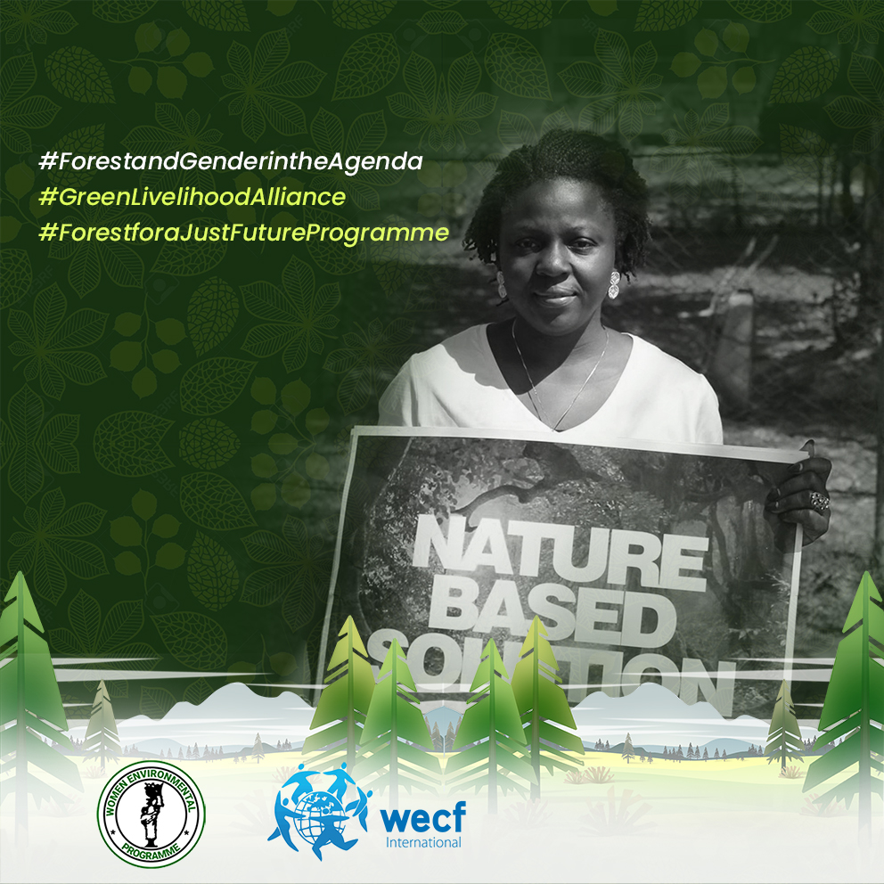 Forests are of utmost importance in the daily work and life of women, especially in rural communities.
#Forestandgenderintheagenda  
#ClimateJustice 
#GenderJustice  
#WomenForForests