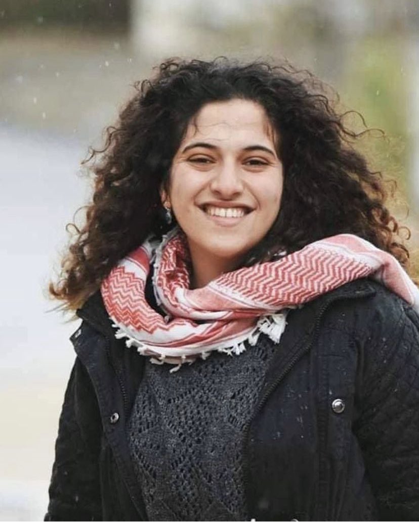 Israel has once again detained @BirzeitU student Layan Kayed after raiding and ransacking her home in the middle of the night in Ramallah. #FreeThemAll