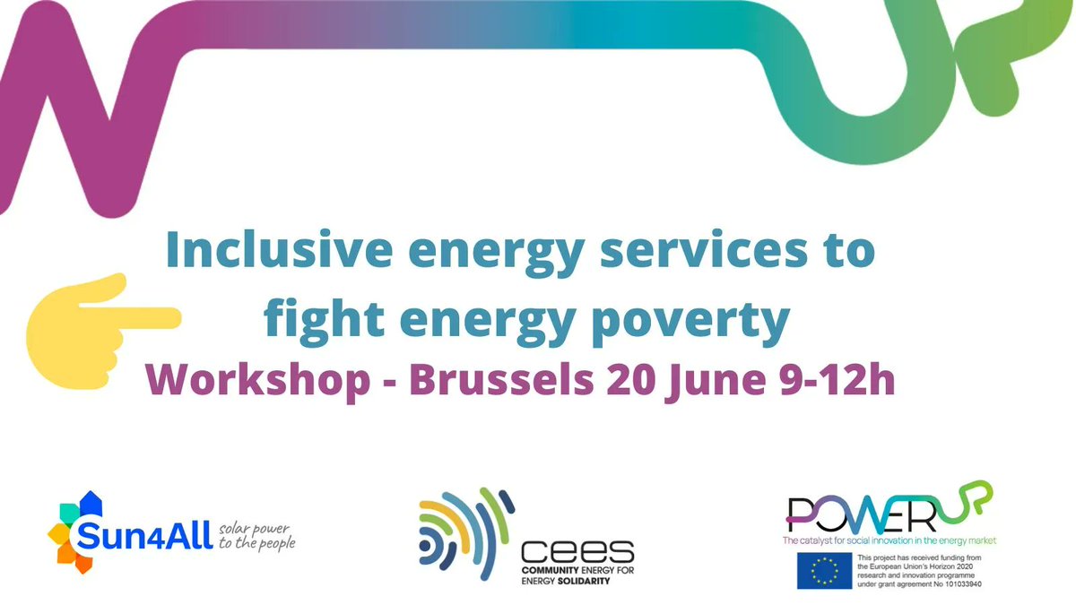 📢 Calling change makers! Join our workshop to learn about social business models, energy cooperatives, communities, and one-stop-shops. Explore European experiences and drive positive change. #EUSEW2023 #EUPowerUP 🌍💡 Register: buff.ly/3MrzX3r
#EUPowerUp @CEES_Energy