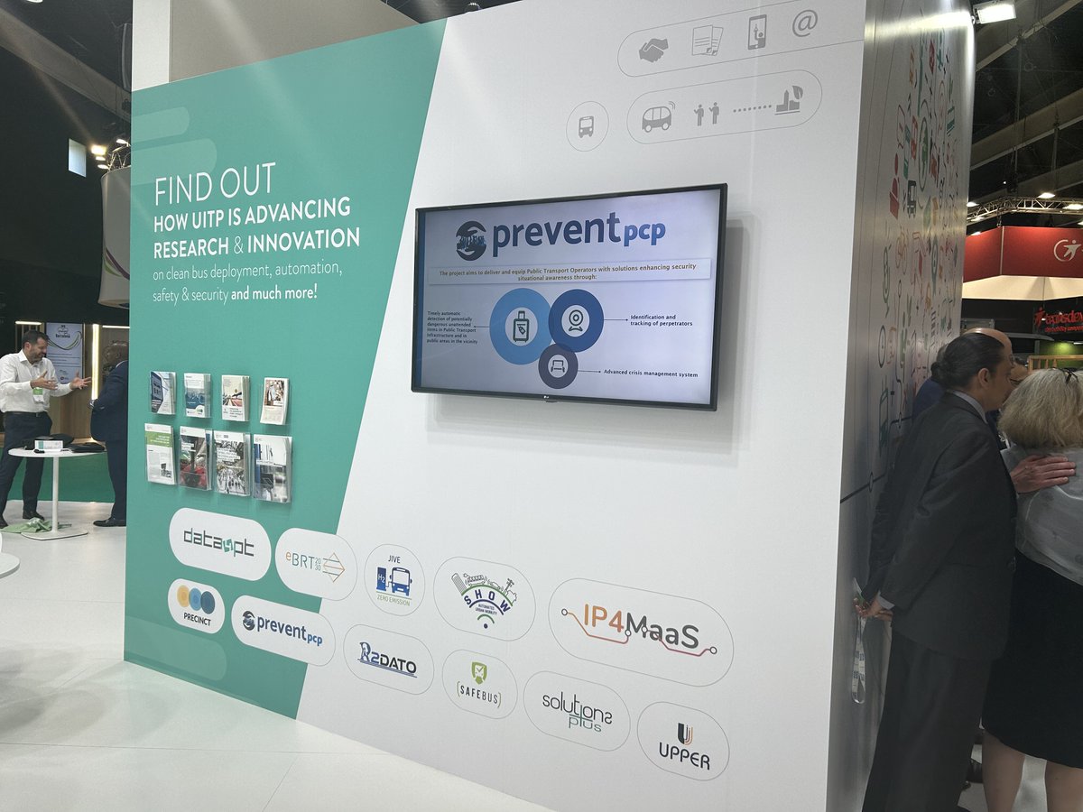 PREVENT PCP (@preventh2020) on Twitter photo Thanks to Silvio Sorace for presenting PREVENT PCP during the e-poster session at the UITP Summit. Great to see so much interest in the PCP process for secure #PublicTransport systems!
#UITP2023 <a href="/uitpsummit/">UITP Summit 2023</a> <a href="/UITPnews/">UITP</a> <a href="/EngineeringSpa/">ENGINEERING GROUP</a> Thanks to Silvio Sorace for presenting PREVENT PCP during the e-poster session at the UITP Summit. Great to see so much interest in the PCP process for secure #PublicTransport systems!
#UITP2023 <a href="/uitpsummit/">UITP Summit 2023</a> <a href="/UITPnews/">UITP</a> <a href="/EngineeringSpa/">ENGINEERING GROUP</a>