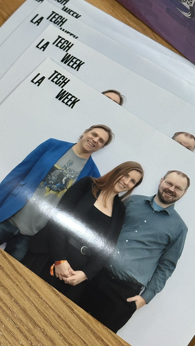 aneri's tweet image. #techweekLA